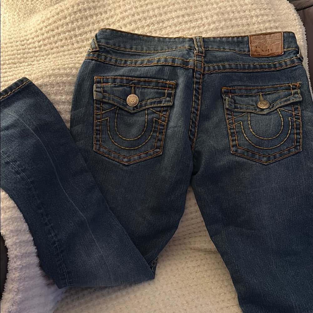 True Religion Blue Denim Jeans